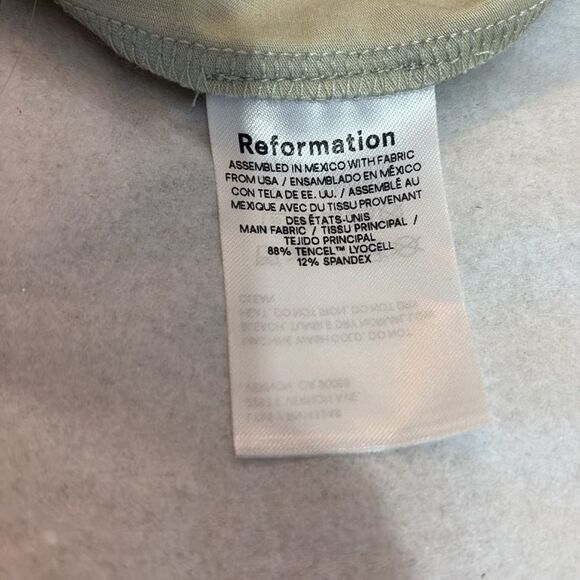 Reformation Ryden Knit Strapless Tube Dress NWT Large $188 - Picture 6 of 7